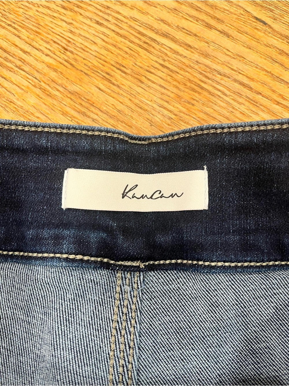 Kancan Double Button High Rise Flare  Jeans - Picture 10 of 12